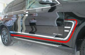 Quality BMW New X5 2014 F15 Chromed Auto Decoration Parts , Fender Garnish and Side Molding wholesale
