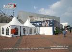 Polyester Textile 5X5m Gazebo Canopy Tent Wind Resistance 100km/H