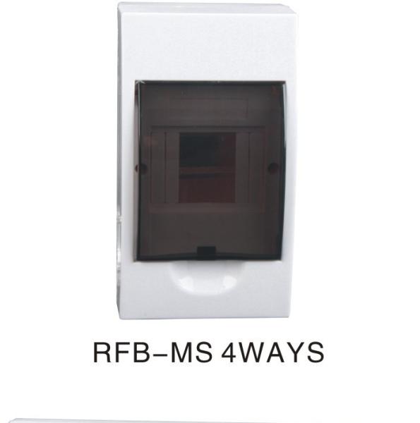 High - End Electrical Mcb Box White Rcd Distribution Board UV Protection