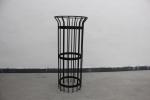 Heavy Duty Tubular Metal Tree Guards Powder Coated Steel Material