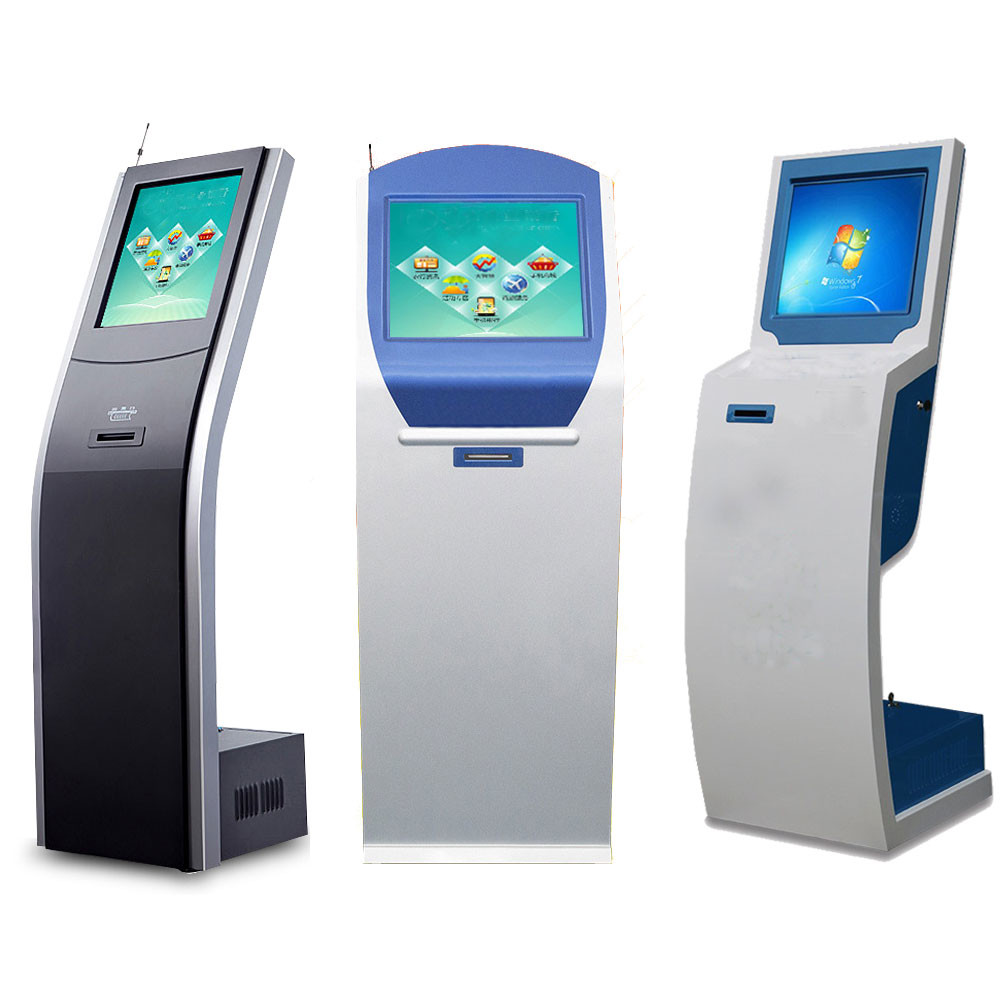 OEM Intelligent 17" Bank Queue Management System QMS Ticket Dispenser