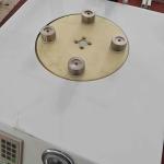 Four Station Industrial Glue Dispensers round Adhesive Dispensing System For T8