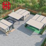 Sustainable Living in Australia Steel Expandable Container House with Pipe