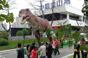 Quality Steel Frame Robot Virous Dinosaur Playgrounds Interesting Interactive wholesale
