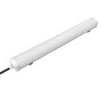 High Light Efficiency LED Triproof Light 130LPW With Transparent Cover