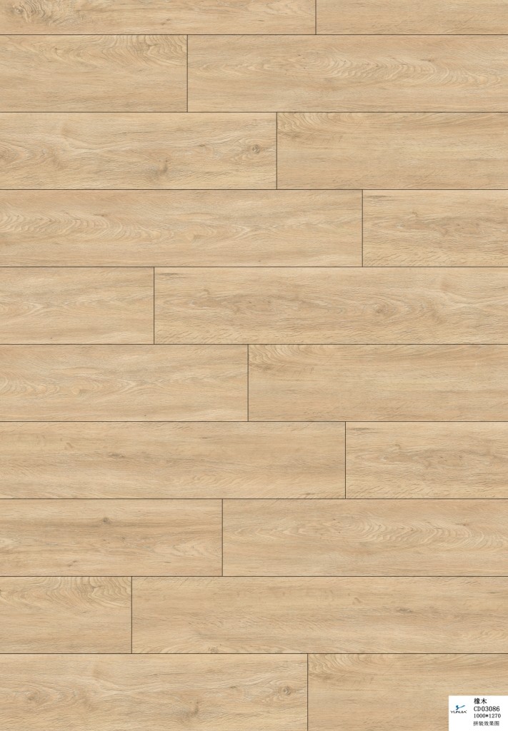 Customized Color Anti Slipping Length 600mm SPC Vinyl Flooring