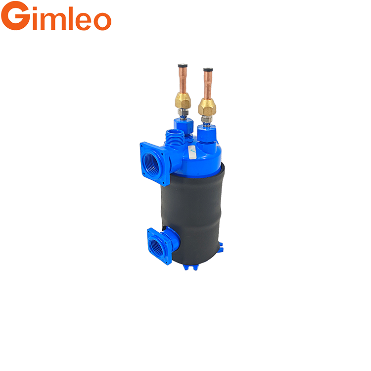 1HP Water Chiller Heat Exchanger MHTA-0.75 Pure Titanium Seamless Tube Heat Exchanger