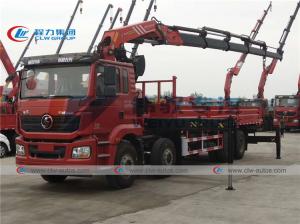 China Shacman M3000 Truck Mounted 25 Tons Palfinger Knuckle Boom Crane on sale