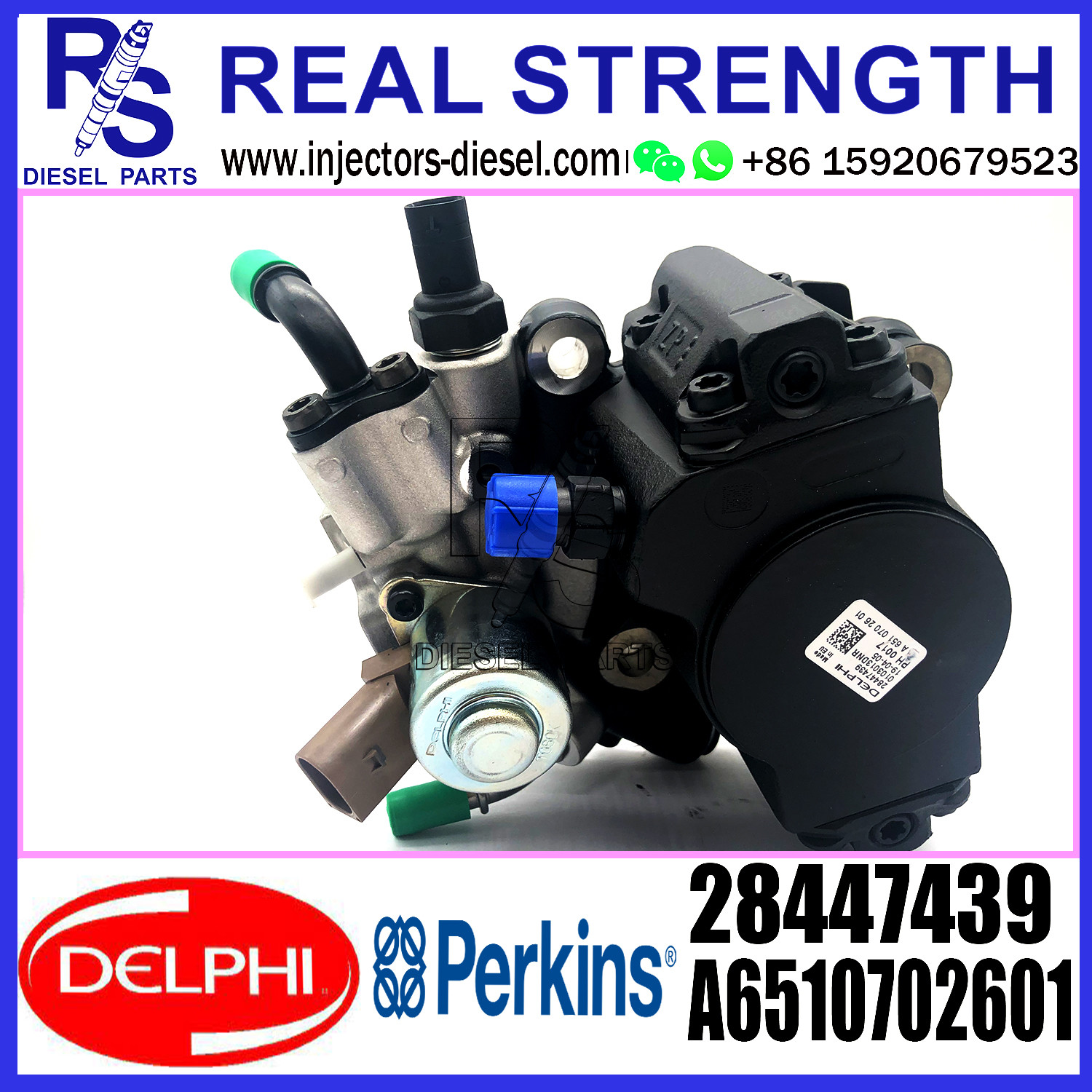 DELPHI PUMP Original Fuel Injector Pump 28447439 A6510702601 for Mercedes-Benz 1.8/2.2 CDi