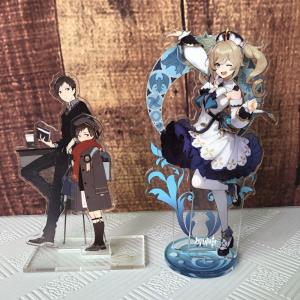 Quality Laser Cutting Custom Acrylic Stand Figure , Clear Acrylic Standees wholesale