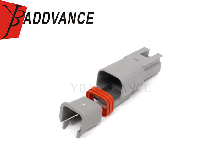 DTM04-2P Deutsch DTM Series 1.0mm 2 Pin Male Sealed Automotive Connector Housing