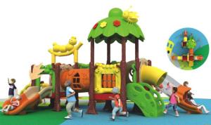 China new product baby outdoor playground play structure slide for school on sale