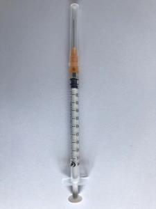 Quality Disposable sterile syringe 1ml 25G*20mm CE wholesale