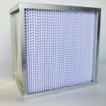 White Cleanroom Industrial HEPA Filters Central Air Conditioning Filter HVAC