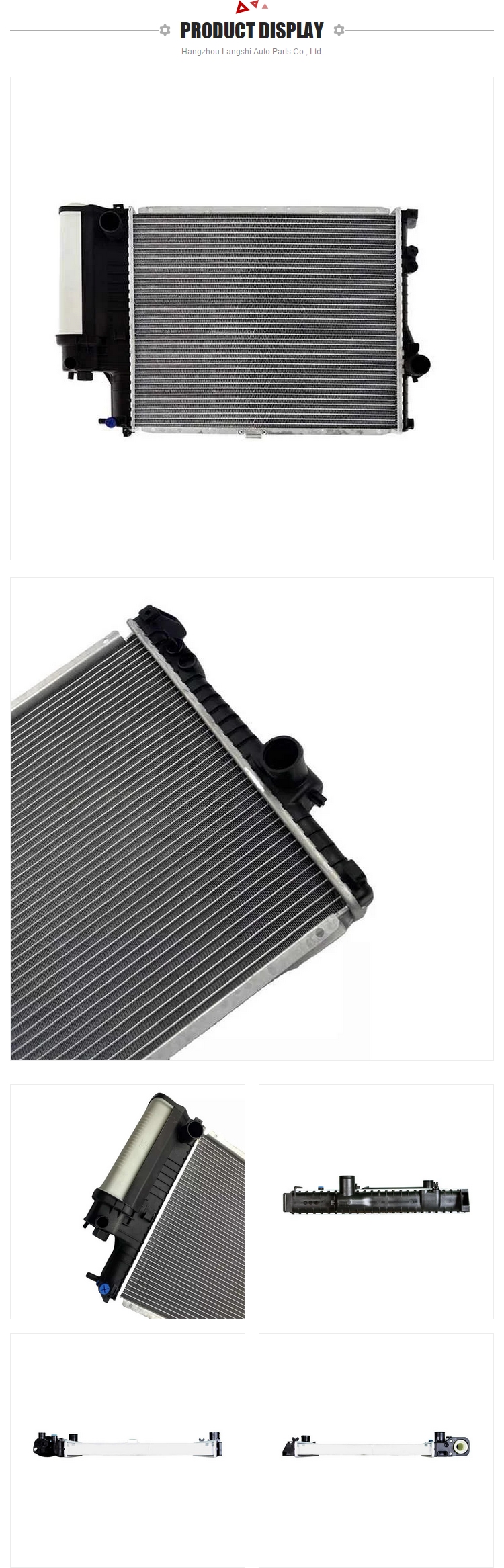 Auto Spare Parts Cooling System Radiator for BMW E39 1740695 1740698 1427153 1432819