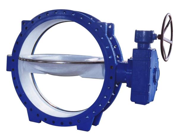 Double Eccentric Flanged Butterfly Valves stainless steel , Tri - Eccentric