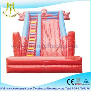 Quality Hansel Good Colorful Inflatable Fun Slide Sports Game for Sale wholesale