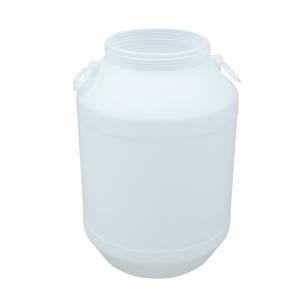 Quality Liquids Packaging Cylinder 160L Blue HDPE Plastic Container Drum 80 Degree wholesale