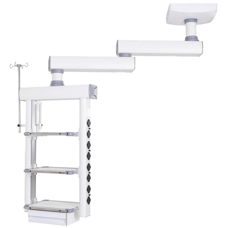 Siruismed Medical Double Arm Pendant rotated horizontally transverse arm