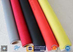Quality Medium Alkali Heat Resistant 510g C-glass Silicone Coated Fiberglass Fabric wholesale