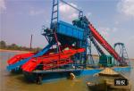 28m 400m3 Chain Bucket Dredger Diamond Gold Sand Dredging Equipment