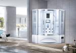 1650x1650x2150mm Steam Shower Room Cabin With Whirlpool Bathtub