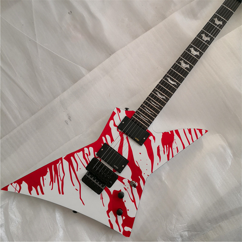Strange shape 6 string electric guitar