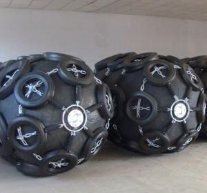 Diameter 1m Natural Rubber Fender for Ship and Boat