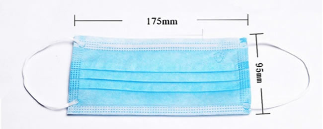 Non Woven Filter Wholesale 3 Ply Face Mask Disposable Dust Anti Pollution Earloop Face Mask