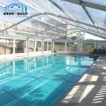 Clear Roof Arcum Tent 15m Wide , Outdoor Event Tent Strong UV Resistant