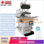 Vacuum Pump Pant Press Machine Industrial Garment Ironing Machine For Waist