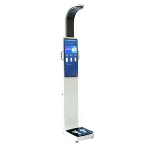 Quality Digital 300kg Smart Ultrasonic BMI Weight Scale Height Weight Body Fat Analyzer Scale wholesale