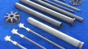 Quality si3n4 Silicon Nitride Ceramic Integrated Heater Protection Tube In Aluminum Industry wholesale