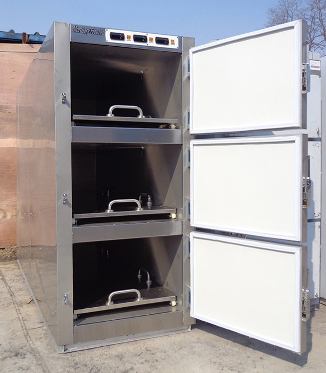 Mortuary Body Refrigerators For 6 Body , Morgue Room Body Storage Refrigerator