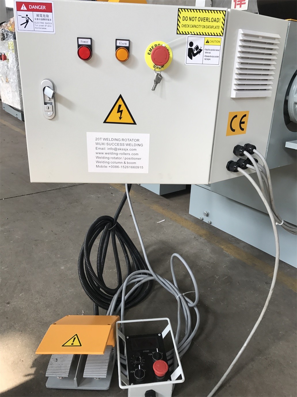 5T Self Aligning Pipe Welding Rotator / Butt Welding Machine,Tank Turning Rolls