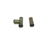 Jinlong Yutong Bus Spares Parts brass Warm Air Pipe Connector SGJT-ST-25