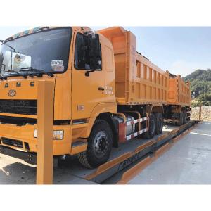 Quality 60ft Length 100 Ton Electronic Truck Scale Weighbridge , Industrial Weighbridge wholesale