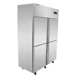 Quality Stainless Steel Upright Refrigerator Freezer 360L 4 Doors Commercial Kitchen wholesale