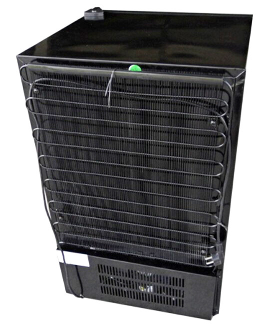 130L bar use beverage vertical cold drink small display fridge with glass door front SC130