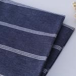 Breathable And Fashionable Comfortable Cotton Feel Striped Knit Fabric For