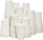 Single Wall Hot Drink Disposable Paper Cup Printed Biodegradable 12oz