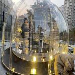 Diameter 4m Bubble Tent Hotel UV Resistance Garden Bubble Tent