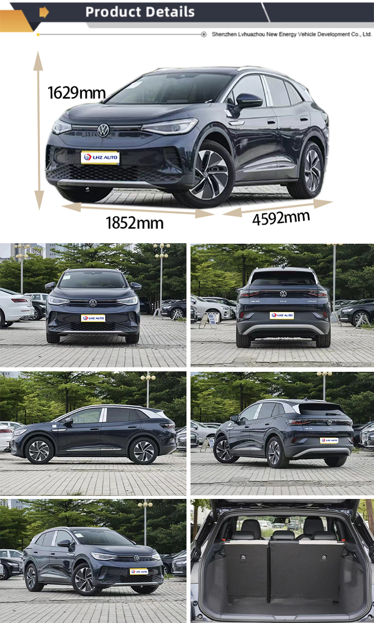 ID4 Volkswagen Electric Car with 310Nm Maximum Torque and 84.8kWh Battery Capacity