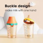 150ml PPSU Triangle Flip Cap Baby Bottle Fast Flow Nipple Anti Colic LFGB