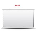 Simple Hanging HD Home Warp Knitting Projection Screen 16:9 100" Inch