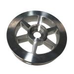 Polishing Machined Aluminum Wheels Turning Aluminum Cnc Machining Parts Service