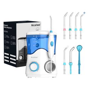 Quality Oral Care Appliances Dental Nicefeel Water Flosser With 6 Interchangeable Jet Tips wholesale