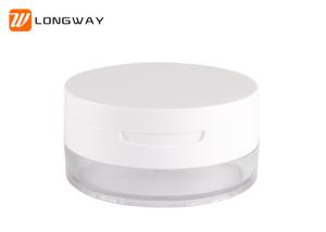 Quality 30g Empty Loose Powder Container Round Cosmetic Jar for Cosmetic Packaging wholesale