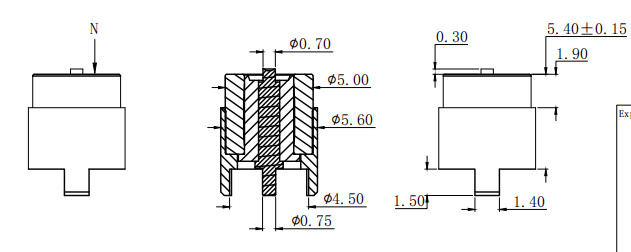 Round Magnetic Charging Connector 2A SMT Connectors For Humidifier