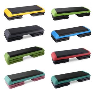 Quality Gym Fitness Adjustable Gym Aerobic Step With Anti Skid Pedal wholesale